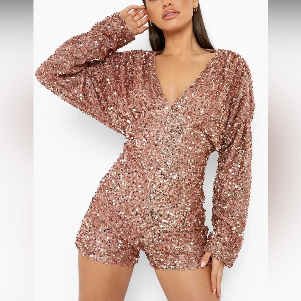 Boohoo romper‎
